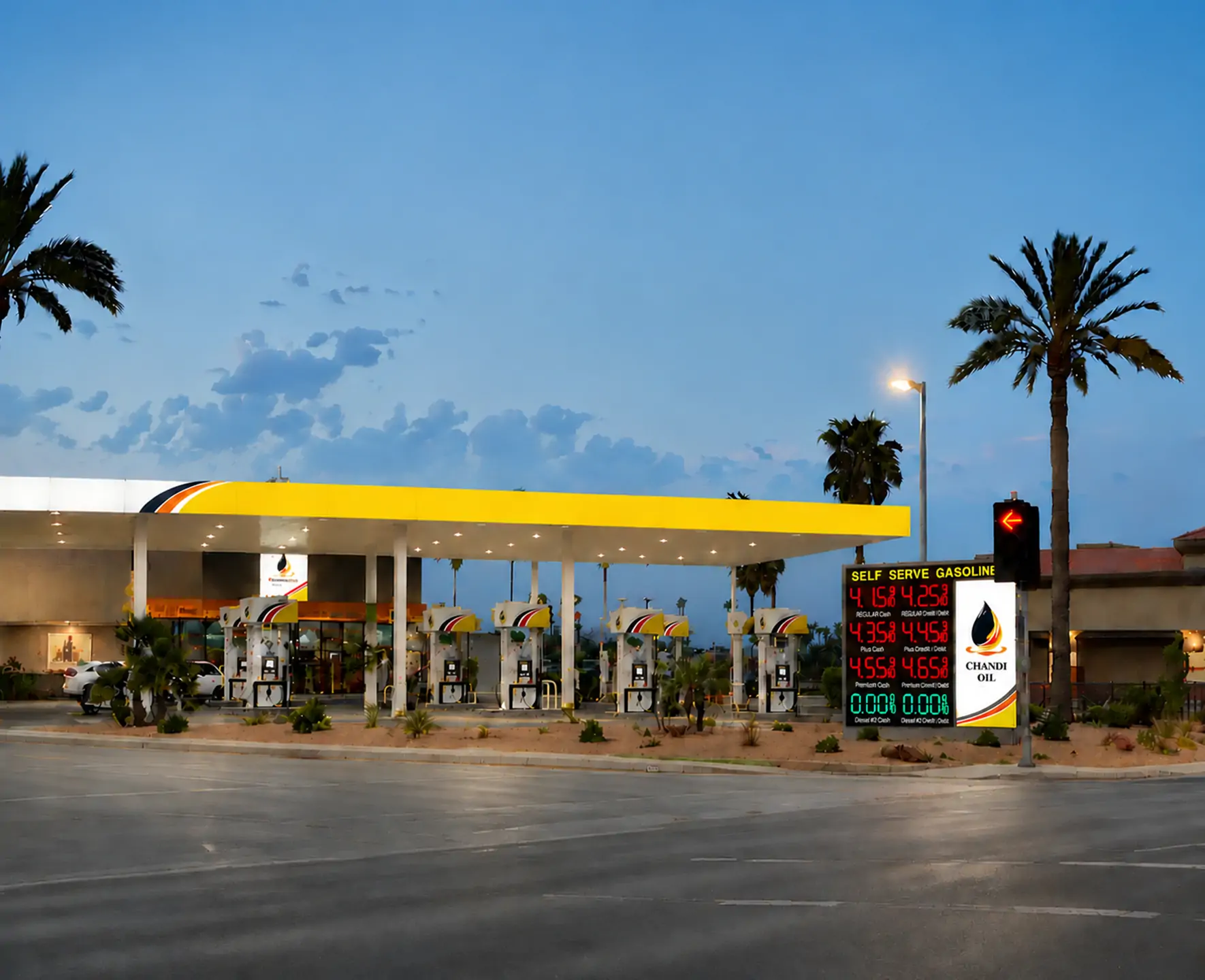 Chandi oil station